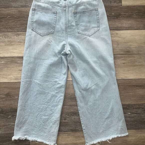 Juniors jeans 11 great‎ smoky high waist mom fit baggy cropped EUC - Picture 2 of 4